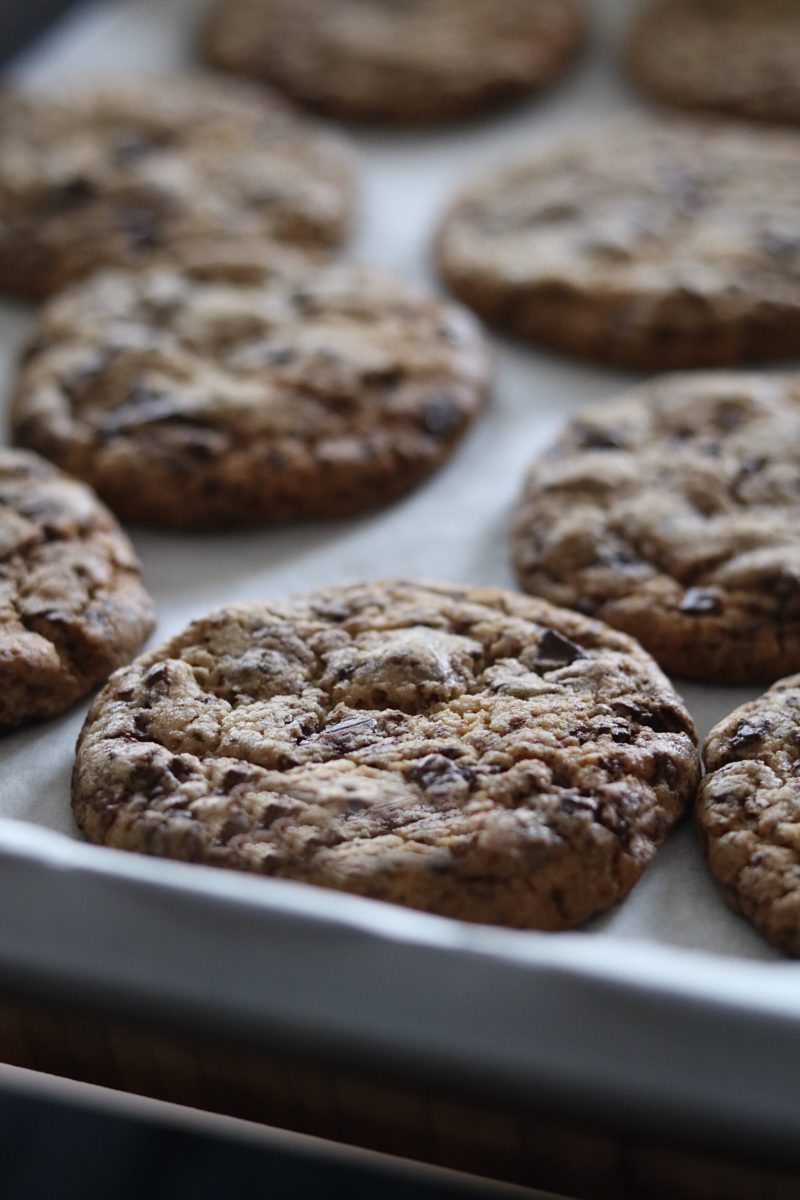 Recette : Cookies moelleux et croustillants aux pépites de chocolat noir
